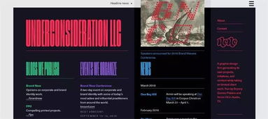 這些人氣爆棚的網站,無論你是什么設計師都得收藏了